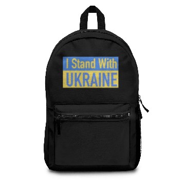 Discover i Stand with Ukraine Backpacks
