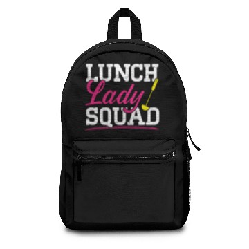 Discover Cafeteria Worker Dinner Lady Cook Lunch Lady Squad Backpacks