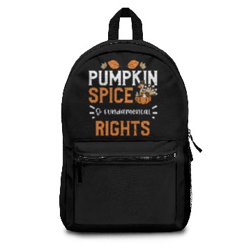 Discover Pumpkin Spice & Fundamental Rights Backpacks