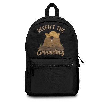 Discover groundhog day Backpacks