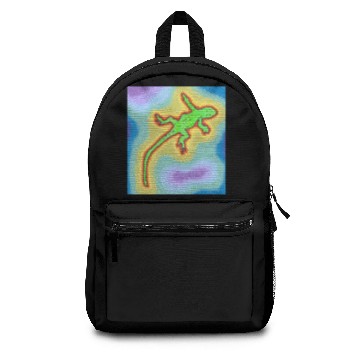 Discover Lime green gecko Backpacks