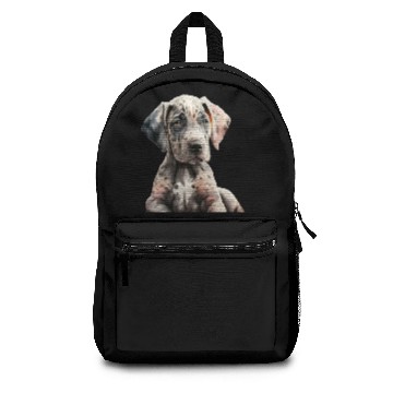 Discover polka dot puppy. Backpacks