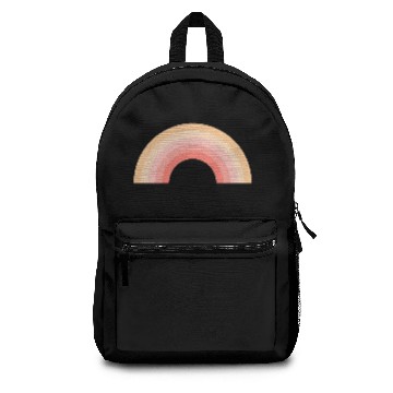 Discover Peach Pink Rainbow Backpacks