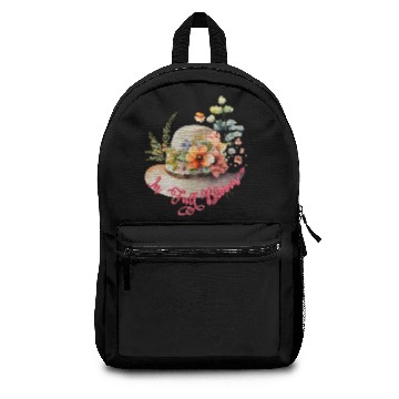 Discover Floral Spring In Full Bloom Backpacks