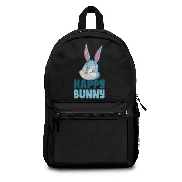 Discover Funny Easter Bunny Boy Blue Backpacks