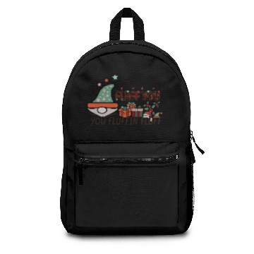 Discover Funny Cat Christmas Sublimation Backpacks