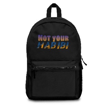 Discover Not your habibi Backpacks