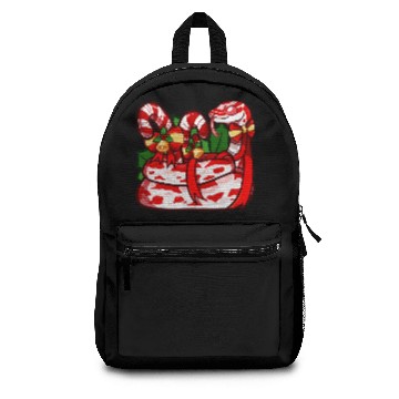 Discover Candycane Corn Snake Winter Backpacks