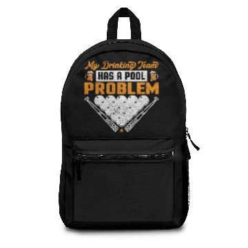 Discover Beer Billiard Team I Snooker Pool Backpacks