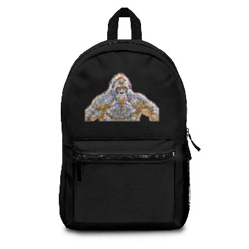 Discover SILVERBACK STAINED GLASS GORILLA DESIGN Backpacks