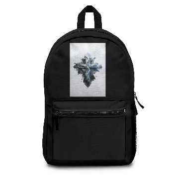 Discover Jesus Cross Painting Backpacks