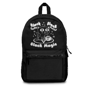 Discover Black Cats, Black Coffee & Black Magic Backpacks