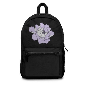Discover Peony Flower Vector Backpacks