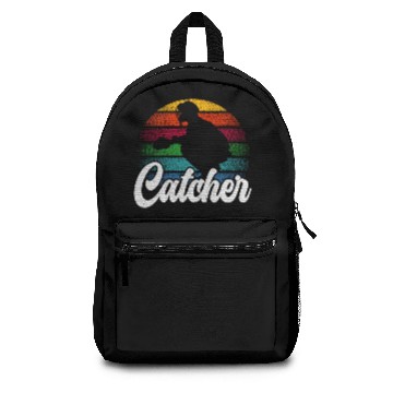 Discover Baseball Lover Baseball Player Baseball Catcher Backpacks