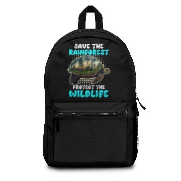Discover Save the Rain Forest Wildlife protected species Backpacks