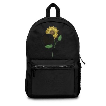 Discover sunflower black and color Backpacks