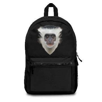 Discover Colobus Monkey Face Backpacks