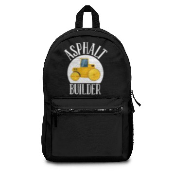 Discover asphalt builder street builder construction worker Backpacks