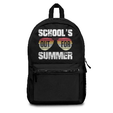 Discover schools out for, summer, school, schools out, teac Backpacks