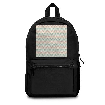 Discover Colorful Retro Chevron Pattern Backpacks