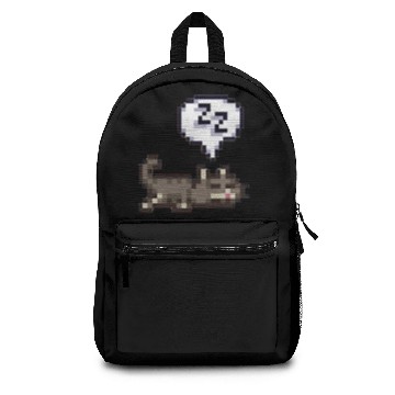 Discover Stardew Valley Sleeping Cat Sploot Backpacks