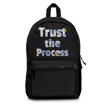 Discover Trust the Process daisy Backpacks