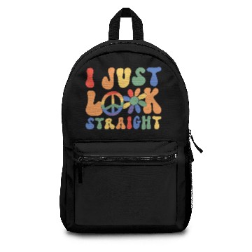 Discover I Just Look Straight Backpacks