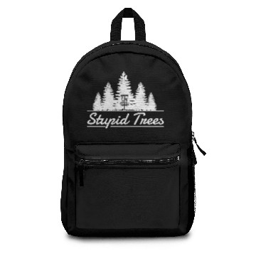 Discover Stupid Trees Disc Golf Face Mask Backpacks