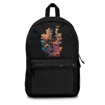 Discover Apple blossom pink flower design Backpacks