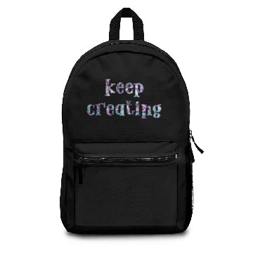 Discover Keep Creating paisley Backpacks