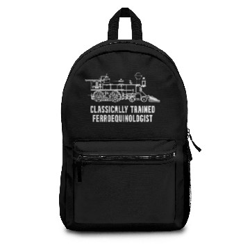Discover Classically Trained Ferroequinologist Railfan Backpacks