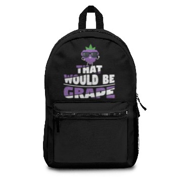 Discover That Would Be Grape Backpacks