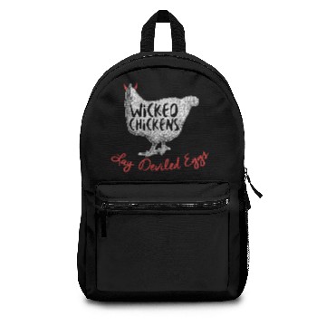 Discover Wicked Chickens Lay Deviled Eggs Backpacks