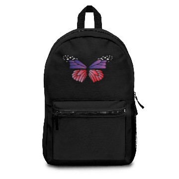 Discover red purple Butterfly Backpacks
