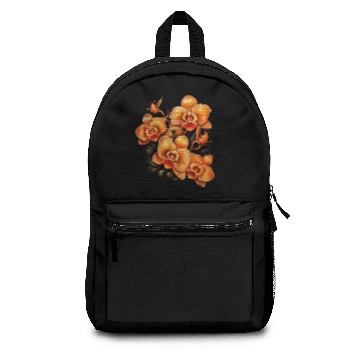 Discover Phalaenopsis Orange Orchid Moth Orchids Flower Backpacks