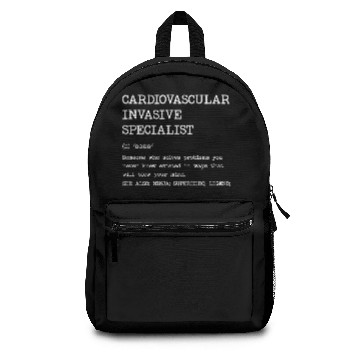 Discover Cardiovascular Invasive Specialist Definition Backpacks
