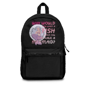 Discover Choose Mermaids Over Fish ‍ Backpacks