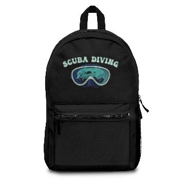 Discover Scuba Diving Underwater Diver Mask Backpacks
