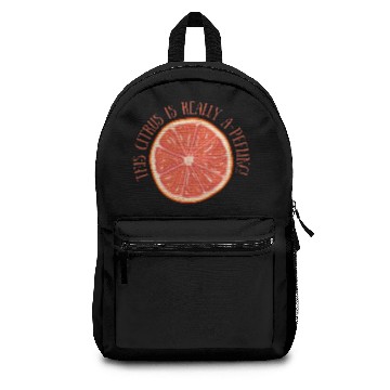 Discover This Citrus Is Really A Peeling Backpacks