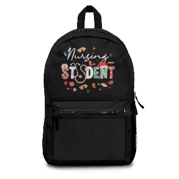Discover Nursing Student Christmas Nursing School Backpacks