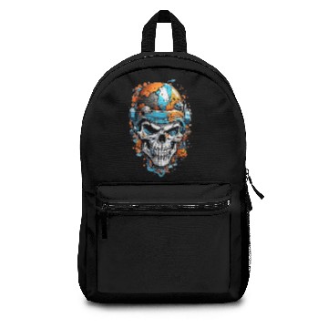 Discover Skeleton head transformed Backpacks