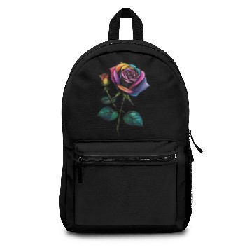 Discover Aesthetic Colorful Rose simple Classic Backpacks