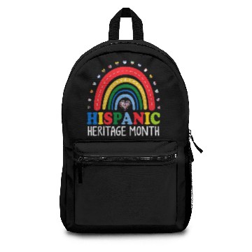 Discover Hispanic Heritage Month Spanish Rainbow Latino Backpacks
