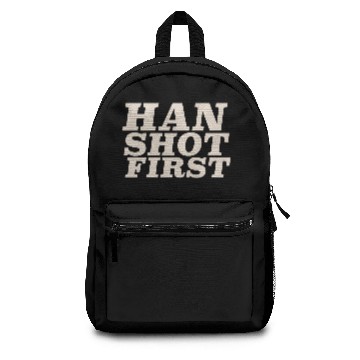 Discover Han Shot First Backpacks