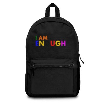 Discover I am enough Backpacks