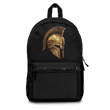 Discover Spartan warrior Sparta helmet Backpacks