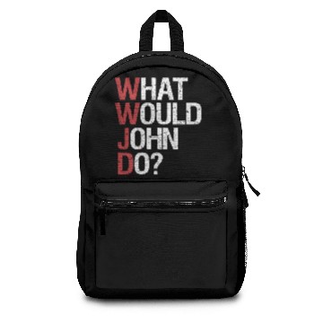 Discover W Would John Do Wwjd Backpacks