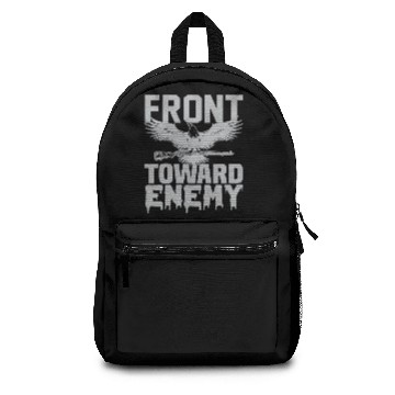 Discover FRONT TOWARD ENEMY Backpacks