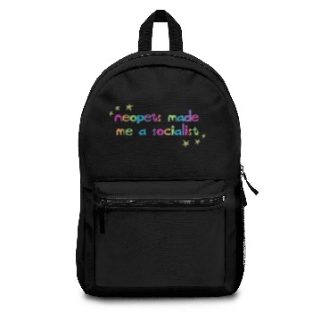 Discover Neopets Made Me A Socialist Backpacks