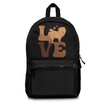 Discover Chow Chow Dog LOVE Backpacks